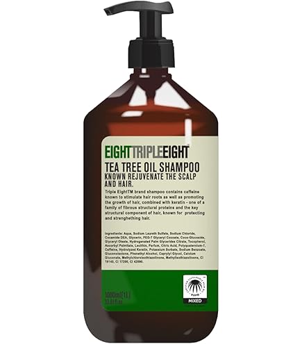 Eight Triple Eight - Kukui Oil Shampoo - 1000ml : Amazon.co.uk: Beauty